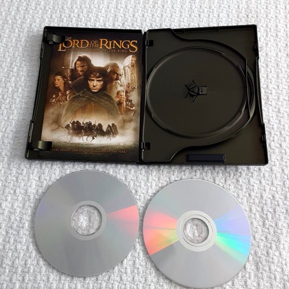 Lord of The Rings Trilogy DVD Widescreen 2 Disc Set - Picture 5 of 12